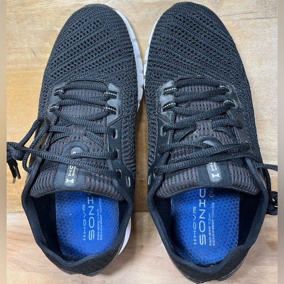 Under Armour HOVR Sonic 2 Womens Size 9 (Mens 7.5) Running Shoes Sneakers Black - Picture 7 of 12